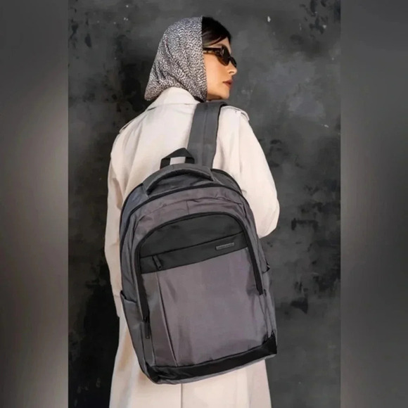 NWT David Jones Paris laptop large backpack Men/Women High Quality - Picture 2 of 12